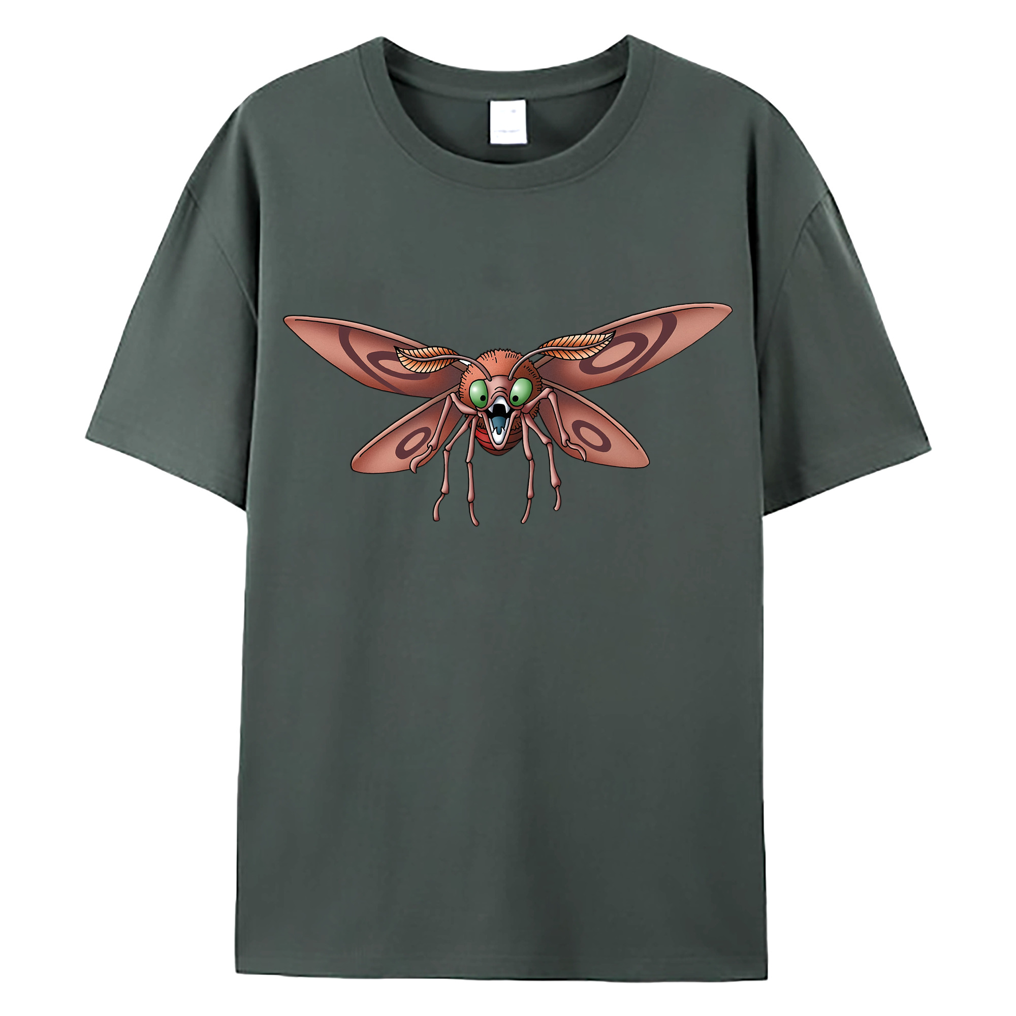 （画像用） ドラゴンクエスト Doragon Kuesuto Dragon Quest 綿100％ メンズ半袖Tシャツ｜肌触りやわらか＆通気性